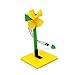 Produktbild BGNing Mini Wind Power Grün LED Blowing Generator Windmühle Spielzeug Kit 7,5 * 7,5 * 14 cm für Wissenschaft Bildung Experiment Demo Generator Modell