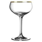 Klassischer Coupé-, Glas-Stiel