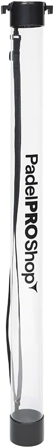 Padel Pro Shop Tubo Recogepelotas de Pádel Azul 2026 - Recogedor Ergonómico de Alta Resistencia, Capacidad 15 Bolas, Accesorio Ligero para Entrenamiento y Clases