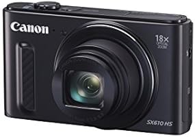 Canon 111C012BA SX610 HS PowerShot Point and Shoot Digital Camera (20.2 MP, 18x Optical Zoom, 3 inch LCD) - Black