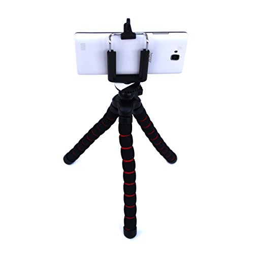 Mini Trípode Flexible / Compacto y Ajustable con Cabeza Esférica para Iphone 6+ 6 Plus 6 g 5s 5 I5c I6 4s 4 Lg Samsung Galaxy S3 I9300 i9500 S4 S5 S4 i9500 y Etc.