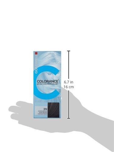 Goldwell Colorance pH 6.8 Colorations Set 3N dunkelbraun, 1er Pack (1 x 90 ml) - 7