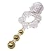 The Bang O - Vibrating Pleasure Ring with Triple Swing Balls-Assorted Colors Each The Bang O - Vibr