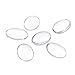 Produktbild Soccik Glassteine Glascabochon Ovale Glas Cabochons Klebestein Glasstein 18 x 25mm Paster Glas Cabochon Miniatur Für Einsetzgrundkörper 20 Stück