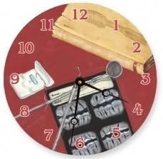 Lexington Studios 23080R Dental Details Round Clock by Lexington Studios