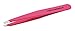 Tweezerman Stainless Steel Slant Tweezer, Pink