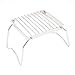 Produktbild UHAoo Edelstahl Faltbare Kochherd Halter-Standplatz Camping Pot Bracket Outdoor BBQ Grillen Regal-Rack