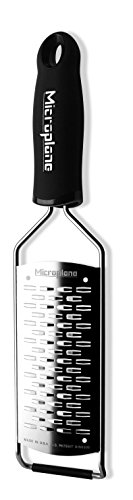 Microplane Reibe GOURMET 2-Wege Schneide schwarz