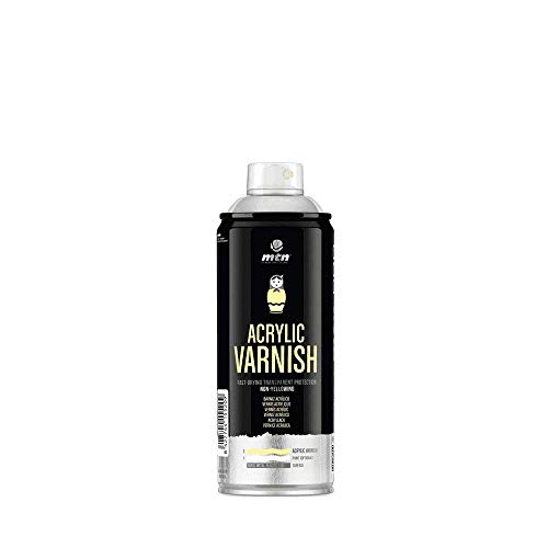 BOTE SPRAY PINTURA BARNIZ ACRILICO BRILLANTE MONTANA COLORS PROFESIONAL