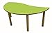 Produktbild Mobeduc Flachrundzange Kindertisch, Wellenlänge, Holz 120 x 60 cm, Talla 3 Haya y Verde manzana