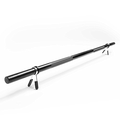 Langhantel mit Federverschluss inklusive Hantelscheiben (Gewichte) aus 100% Gusseisen in unterschiedlichen Varianten 6kg 10kg 12kg 20kg - 3