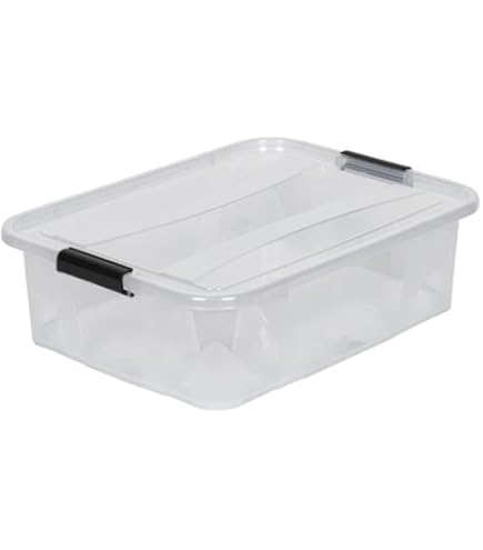 Sunware Q-line 22 liter set van 6 opbergboxen met inzet