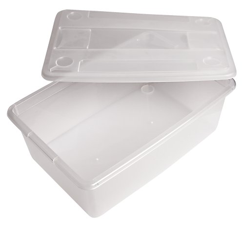 Jago Schuhbox Schuhschachtel Aufbewahrung Box mit Deckel transparent ca. 33 x 23 x 12 cm Schuhkartons im 1er- oder 2er-Set (pro Set 6 Boxen) - 6