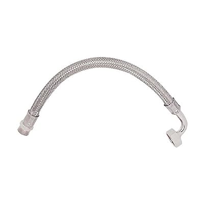 Sélection HR Flexible sanitaire 1 raccord male 20/27 - 1 coude ecrou tournant femelle 20/27 - 1000mm