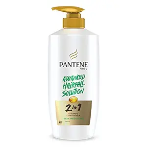 Pantene advanced hairfall solution 2 in 1 Silky Smooth Care Shampoo + Conditioner, 650 ml