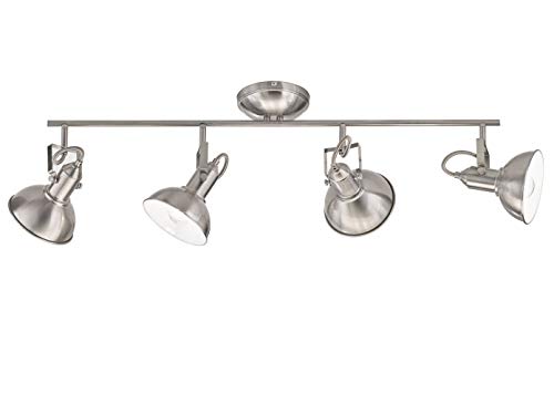 Preisvergleich Produktbild WOFI Wandleuchte Metall Nickel matt