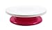 Produktbild 28 cm Kuchen dekorieren drehbar Zuckerguss Küche Display Plattenspieler Ständer rose