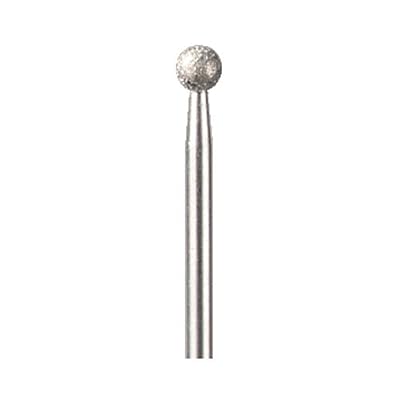 Dremel 7105 Lot de 2 pointes Diamant, Bout Rond, Diamètre de Travail 4.4mm, pour Gravure dans le Verre, Miroir, Céramique avec Outil Multiusage