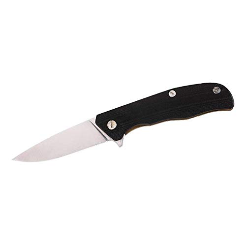Herbertz Top Collection - Coltello Pieghevole in Acciaio AISI 440 - Flipper - Frame Lock - Acciaio Inox - Clip - Custodia in Nylon - Scatola Regalo