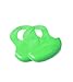 Adjustable Feeding Rubber Pelican Bib -- Green (2-Pack) -- 6 m+