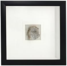 moycor Table lisbon Glass, Paper Craft, Beige, 30 x 30 x 4 cm