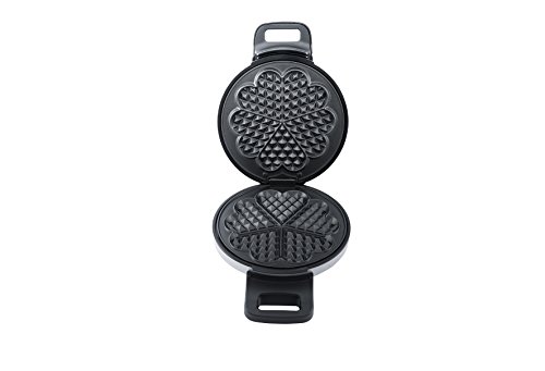 Steba WE 15 Waffeleisen leckere Herzwaffeln, 900 W - 2