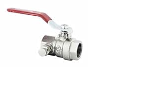 Kugelhahn 3/4 Zoll Messing - IG-IG Anschluss Mit Stopfbuchse & Flügelgriff