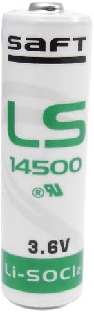 4x LS 14250, 3.6 volt, lithium juice, LS14250 battery with Tokondo battery specialist box