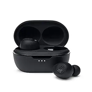 JBL C115 TWS by Harman Truly Wireless Bluetooth in Ear Earbuds with Mic (Black)