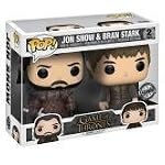 Funko Pop pack Jon Snow y Bran Stark (Juego de Tronos)
