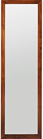Full Length Wall Mirror Can Be Hung Horizontally or Vertically.