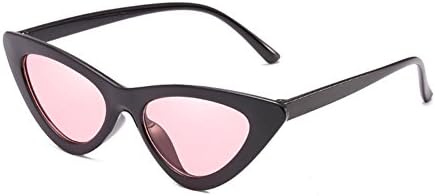 Unisex Small Box Sunglasses Transparent Triangle Glasses Highdas New Cat Eye Sunglasses C3