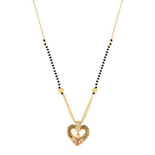 Buy brado jewellery Heart Gold Plated 