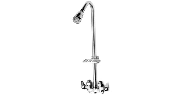 Matco Norca Utility Shower Faucet 3 Center W Riser And Shower