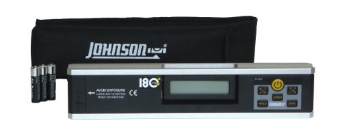 JohnsonLevel & Tool 40-6080 Digital Magnetic Laser Level, 12", Black, 1 Level