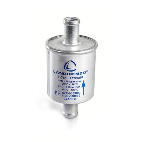 Landi Renzo LPG filtro f781, 14 mm, 100 mm, filtro de gas