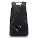 Produktbild Coole Rucksäcke Damen Herren, Moderne Laptop Rucksäcke für 15.6” Notebook, Lässiger Daypacks, Große Kapazität Schulrucksack Backpack für College/Reisen/Business Schwarzer