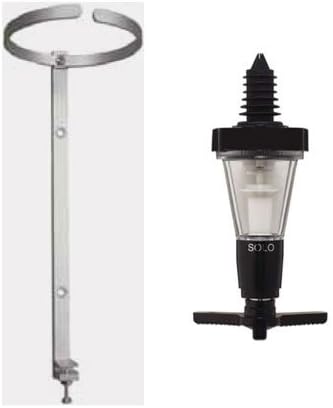 Horeca 3cl with Round Flange Wall Bracket for Hanging Bottle Alcohol Dispenser 3 to 4.5 litres