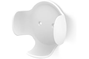 Hama Support mural pour Google Home mini (pour enceinte sans/avec fil, support d'enceinte, pour un alignement et une présentation optimaux de l'enceinte, montage mural) Blanc