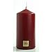 Produktbild Stumpenkerze bordeaux 110x60 mm
