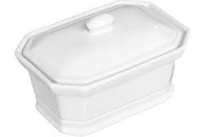 PARIS PRIX FIVE Simply Smart - Terrine à Foie Gras en Céramique 17cm Blanc