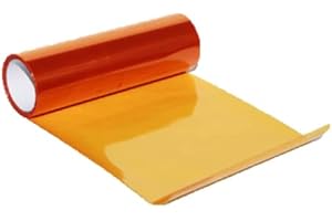Auto Scheinwerfer Tönungsfolie, KACEPAR Chameleon Vinyl Wrap Auto Schutzfolie für Scheinwerfer Rücklicht Nebelscheinwerfer, Farbwechsel Licht Aufkleber, Orange - 30cm x 60cm