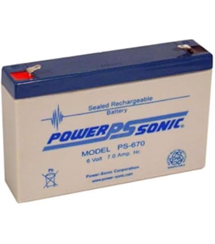 UPG 6-Volt 42 Ah F2 Terminal Sealed Lead Acid  SLA  AGM Rechargeable Battery Ub6420