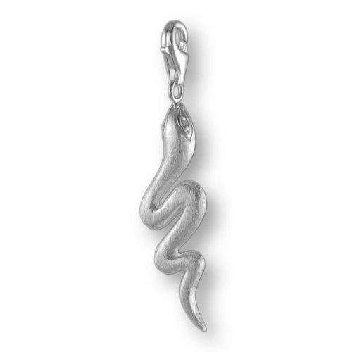 Melina Damen-Charm Anhnger Schlange 925 Sterling Silber 1801275