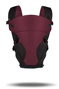 Chinmay Kids Baby Carrier Kangaroo Pose Toddler Sling Wrap Portable Infant Hip Seat Baby Care Waist Stool Adjustable Hip Seat Baby Carrier (Maroon)