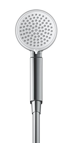 hansgrohe Crometta 100 Handbrause inkl. Brausehalter, 4 Strahlarten, weiß/chrom - 2