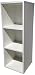 Produktbild trendteam smart living Babyzimmer Regal Unterstellregal für Wickelkommode Ronja, 36 x 91 x 38 cm in Weiß mit viel Stauraum