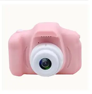 CADDLE & TOES Kids Digital Cameras, Web Camera for Computer, Child Video Recorder Camera, Full HD 1080P, Handy Portable Camera, 2.0 Screen,Kids Camera with Inbuilt Games, Child Camera (Pink)