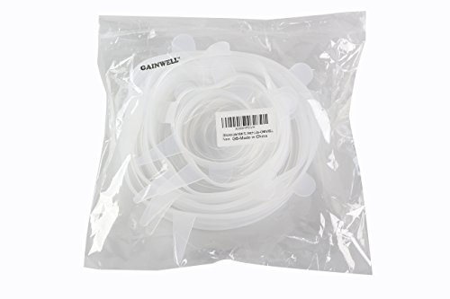 GAINWELL Silikon Stretch Lids, 6-teilig – SilikonÜberziehdeckel fürSchüsseln, Tassen, Behälteraller Formen, kälte- und hitzebeständig - 3