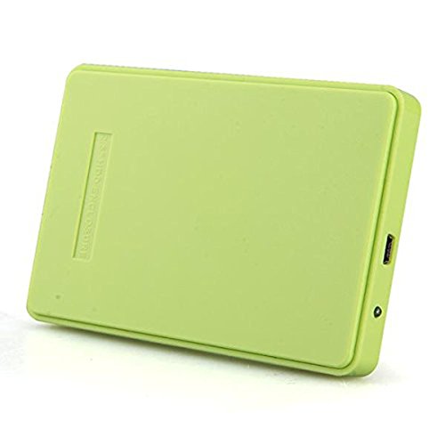 Tragbare externe Festplatte Fall für Fall Gehäuse USB 2.0 SATA 2.5 Zoll HDD Unterstützung Grün 2TB - 2